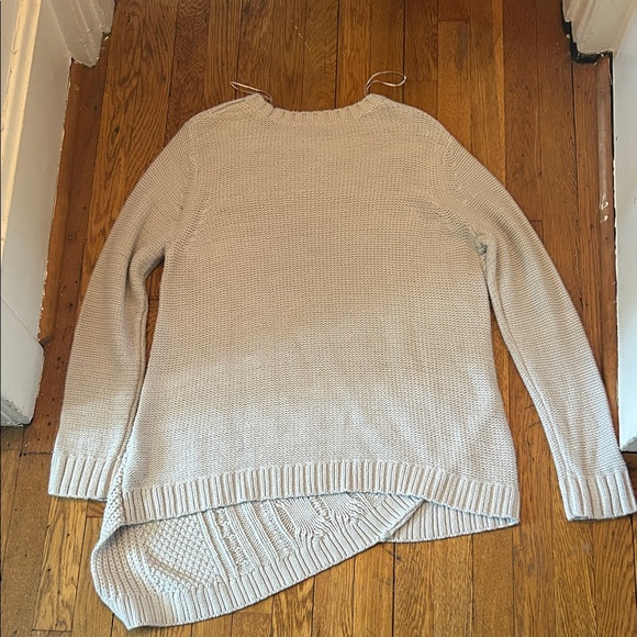 Cable Knit Cream Sweater simply Vera Wang XXL - Picture 5 of 5